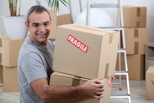 Commercial moving team planning a business relocation in Fulham