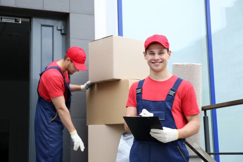 Professional removal team completing a safe move in Fulham