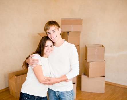 Packing and labelling items for a business relocation in Fulham