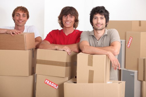 Professional removal van near Fulham with loading support