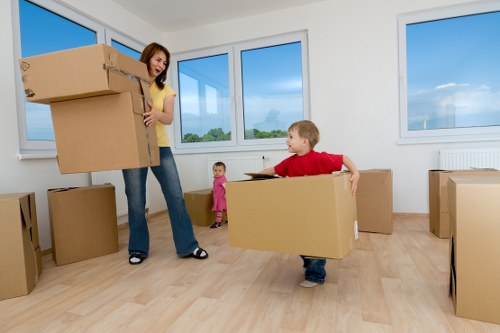 Load-based quote illustration for a Fulham removal job